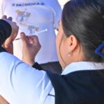Graciela Argueta, diputada, Jornada de Salud (1)
